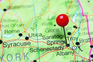 Schenectady NY map